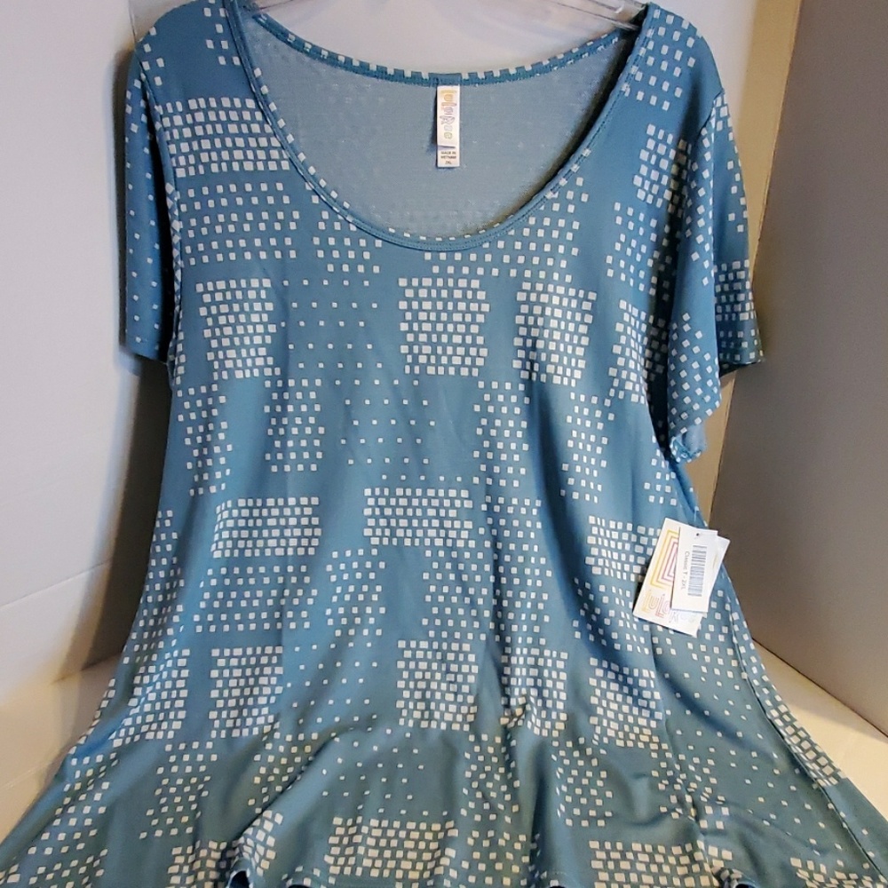 Lularoe 2x classic T turquoise